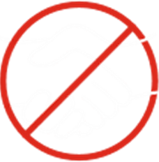 Avoid physical contact